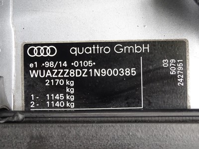 Lot 343 - 2000 Audi RS4 Avant