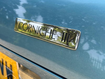 Lot 70 - 1990 Rolls-Royce Corniche Convertible III