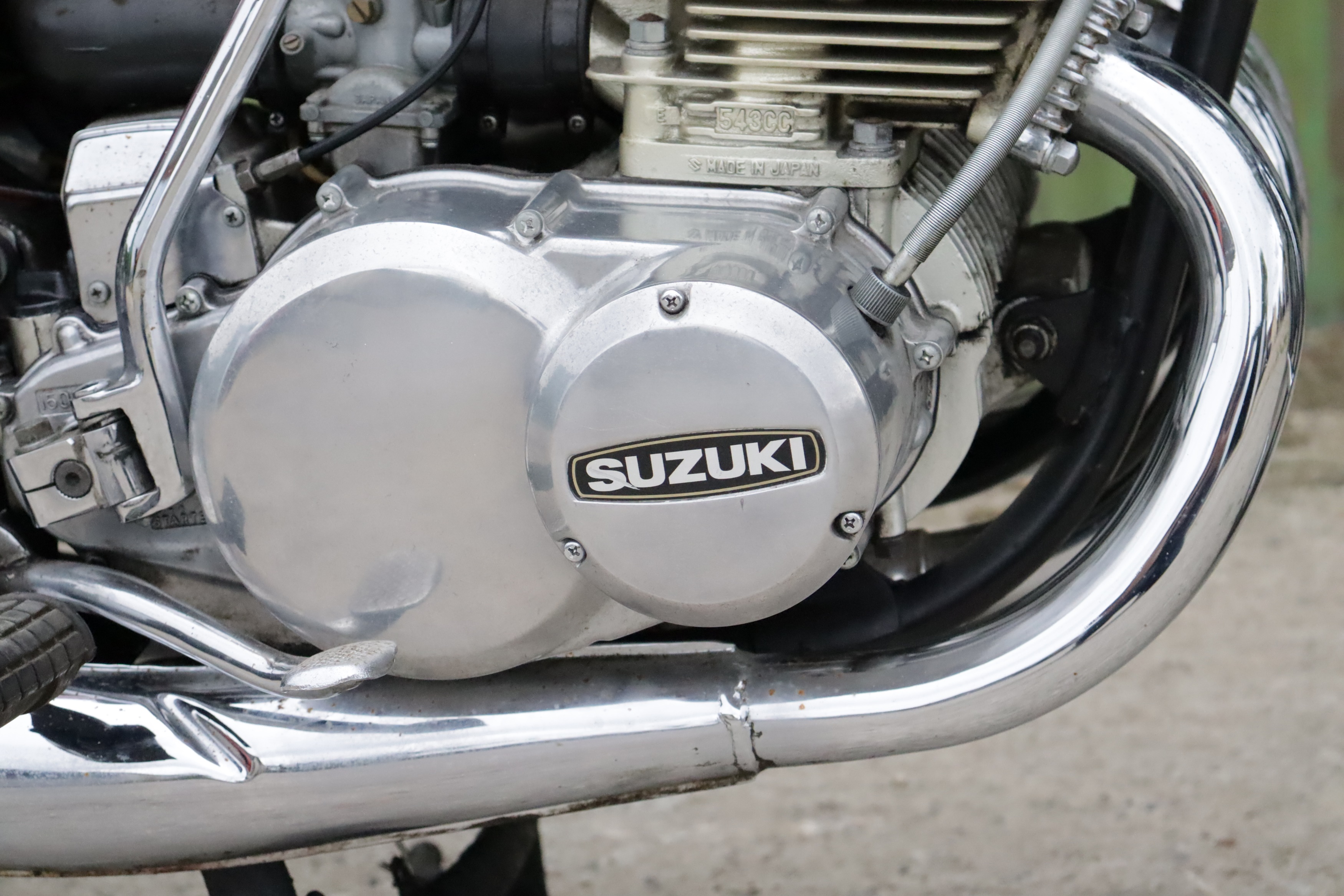 TNK Chrome Fork Inner Tube – 35mm X 625mm For Suzuki GT 550 (1972-1977)