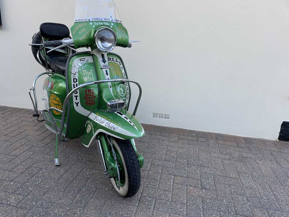 Lambretta Riders Reversable Hat Gp Sx 200 Li Special 205 225 Ts1 Stage