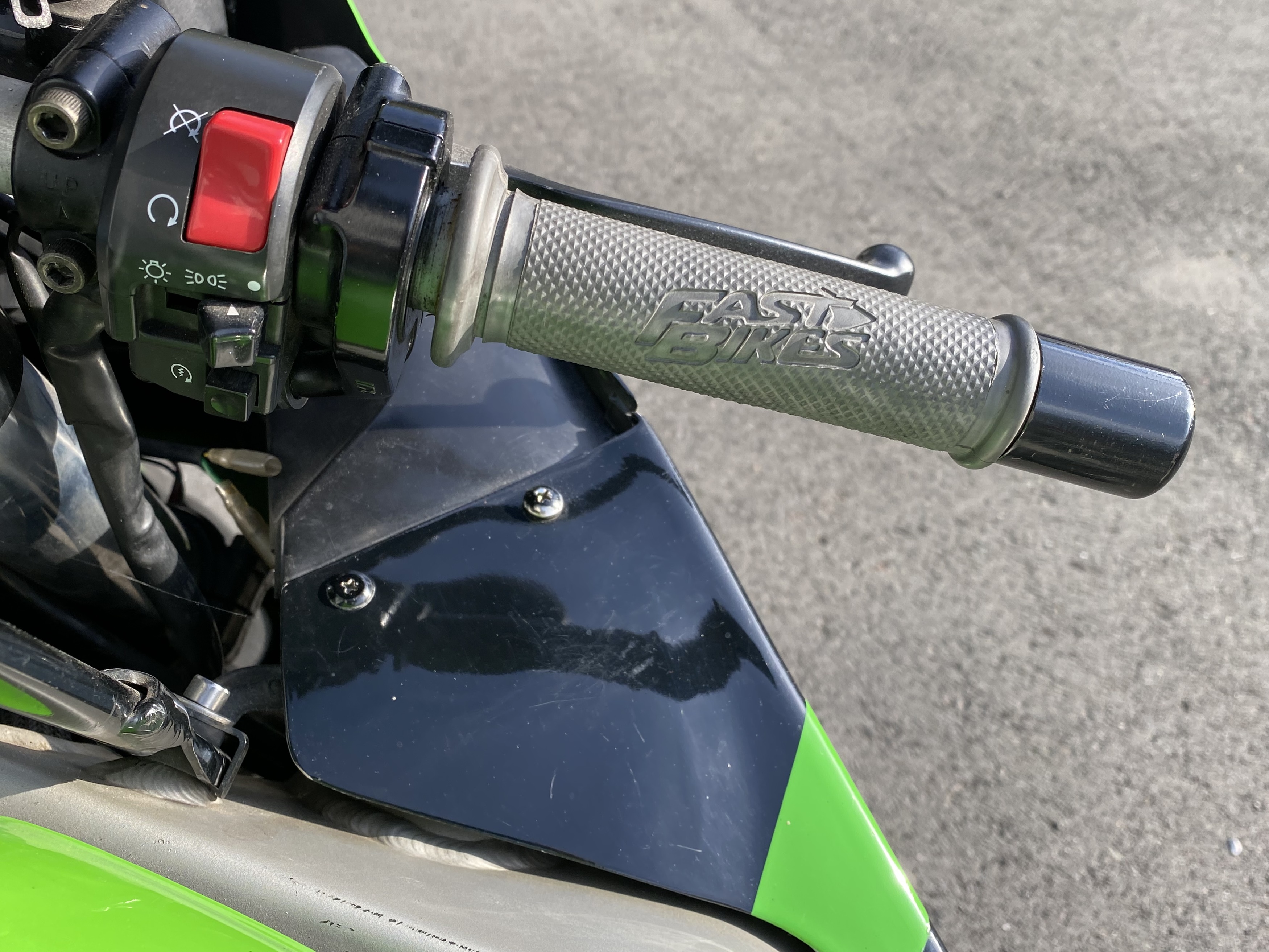 Écrou De Direction Vert/titane Avdbmoto Pour KAWASAKI ZX-9R Ninja 2000-2001