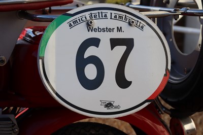 Lot 114 - 1951 Lambretta 150D Racer
