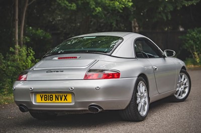 Lot 92 - 2001 Porsche 996 Carrera Cabriolet