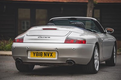 Lot 92 - 2001 Porsche 996 Carrera Cabriolet