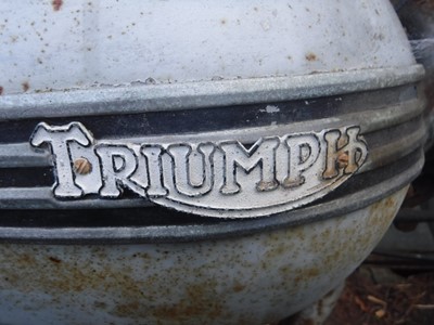 Lot 343 - 1949 Triumph 3T