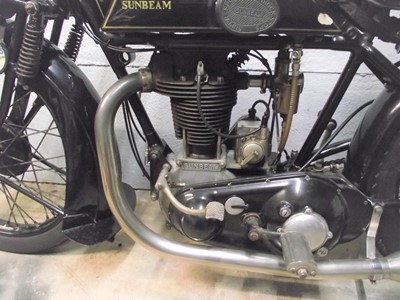 Lot 404 - 1928 Sunbeam Model 9