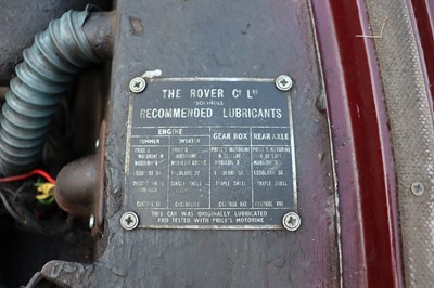 Lot 1949 Rover P3 75