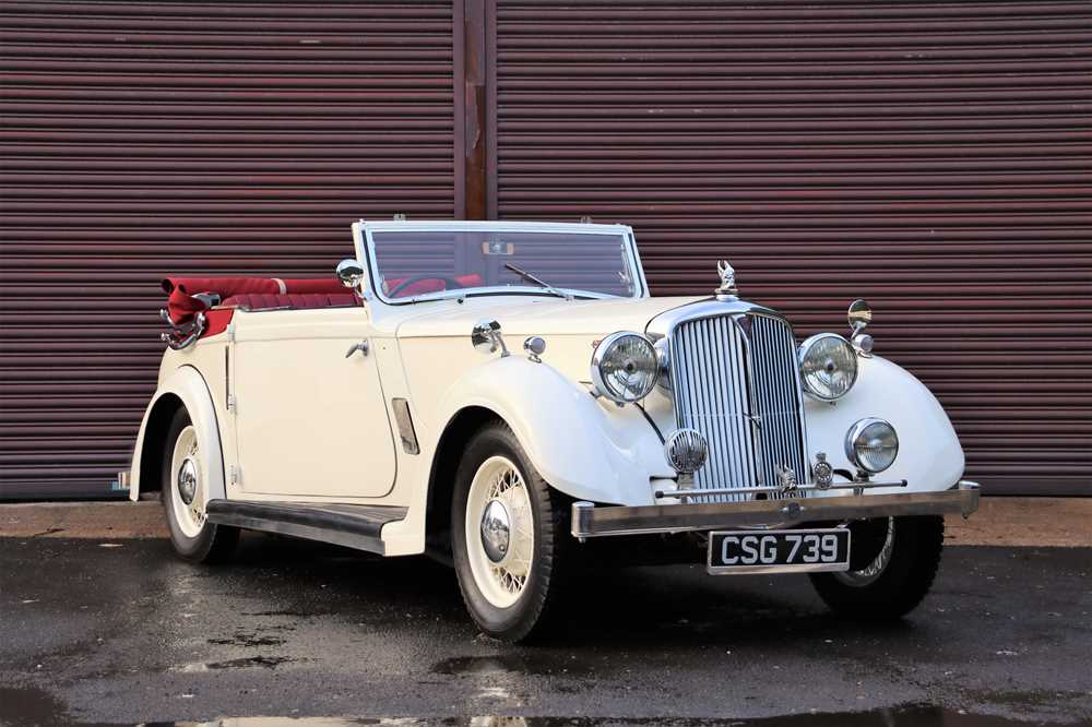 Lot 28 - 1939 Rover 14hp Tickford Three-Position Drophead Coupe