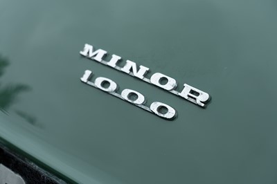 Lot 103 - 1965 Morris Minor 1000 Saloon