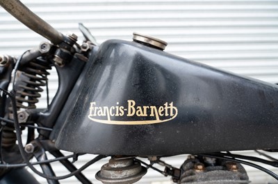 Lot 255 - 1929 Francis-Barnett Model 9 Super Sports