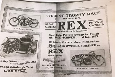 Lot 367 - c.1912 Rex JAP