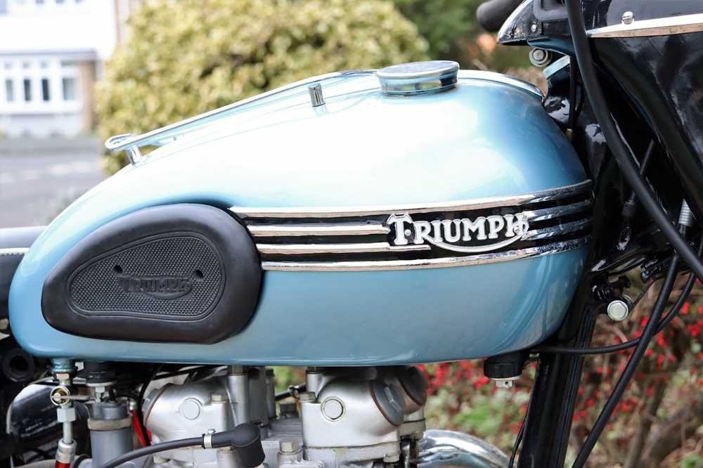 Lot 337 - 1956 Triumph T100