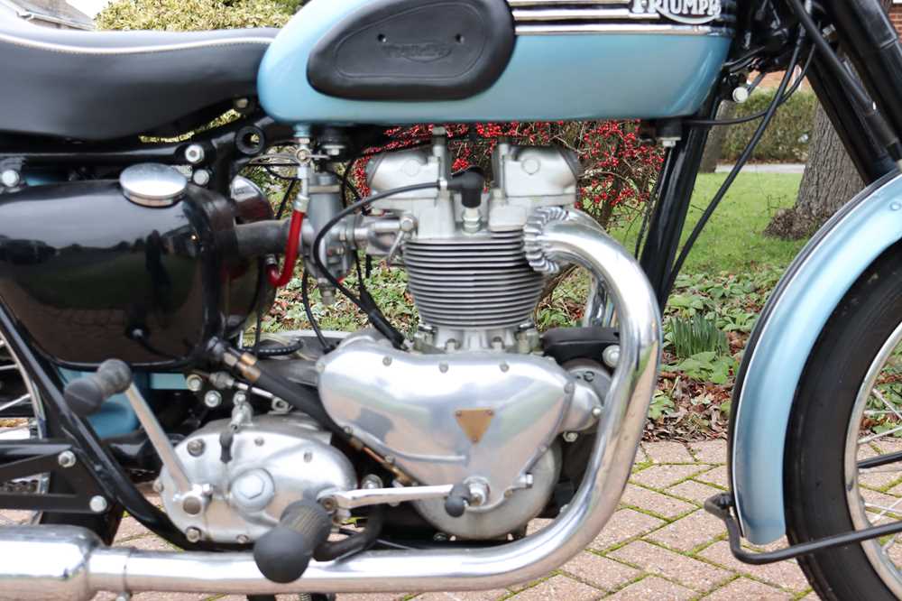 Lot 337 - 1956 Triumph T100