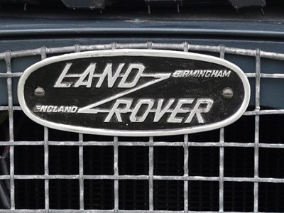 Lot 77 - 1957 Land Rover Series 1 109 De Luxe