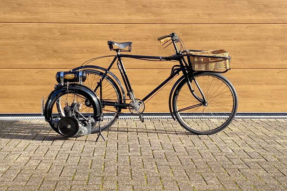 Vintage best sale auto bike