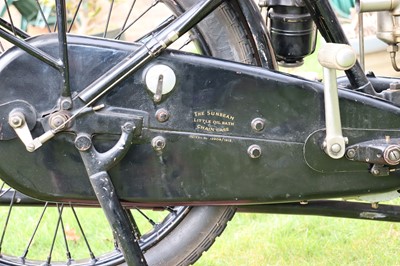 Lot 289 - 1926 Sunbeam Model 1