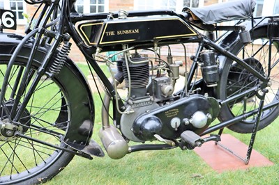 Lot 289 - 1926 Sunbeam Model 1