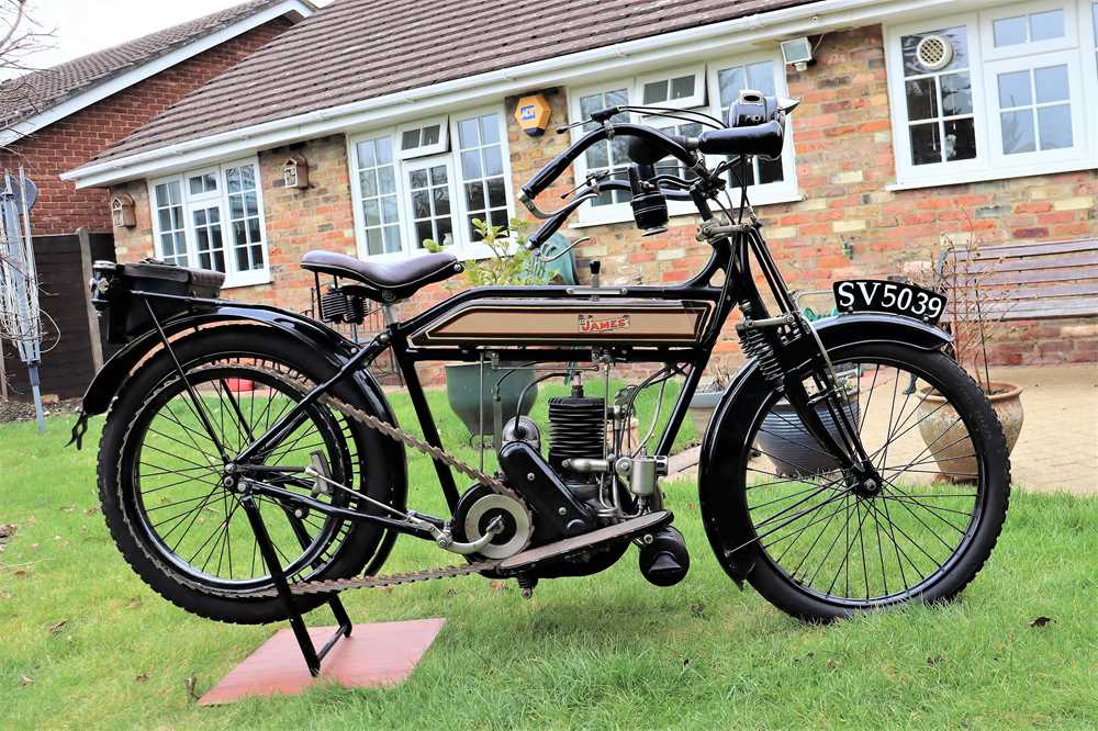 Lot 288 - 1914 James Model 8