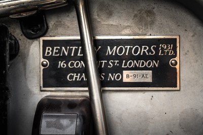 Lot 85 - 1933 Bentley 3.5 Litre Pillarless Coupe