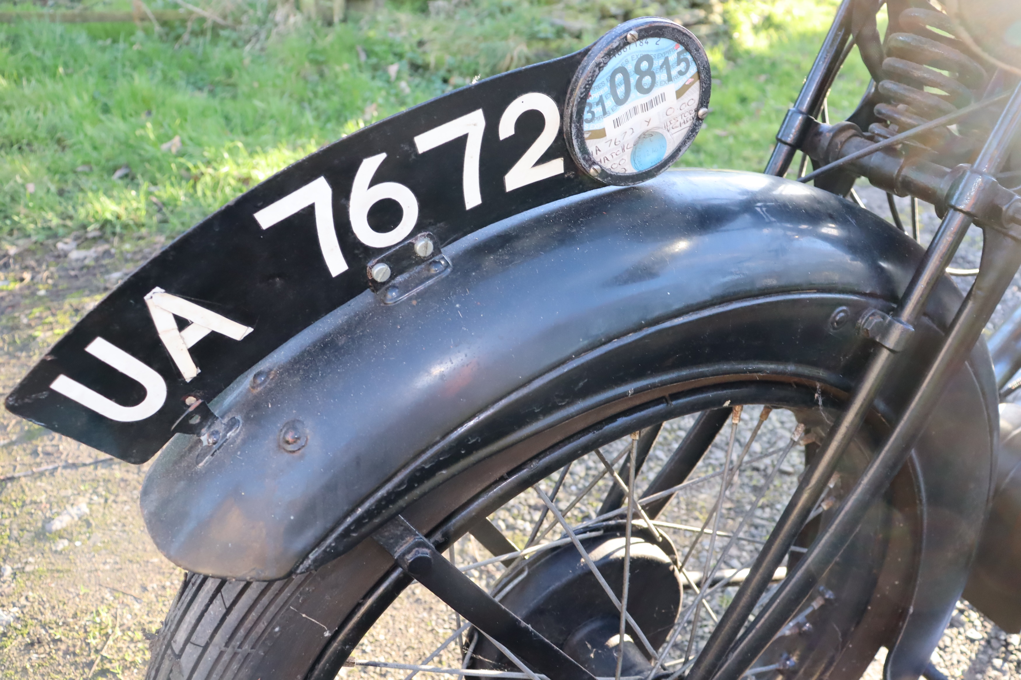 Lot 274 1928 Matchless T3 lot-274-1928-matchless-t3