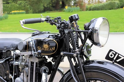 Lot 254 - 1935 Sunbeam Model 9