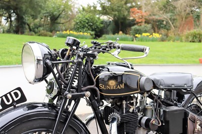 Lot 254 - 1935 Sunbeam Model 9