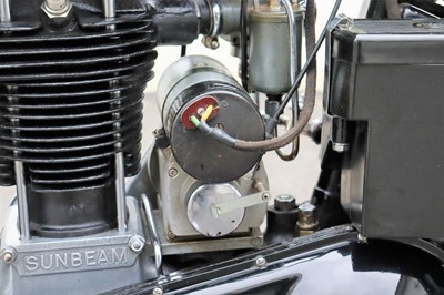 Lot 254 - 1935 Sunbeam Model 9