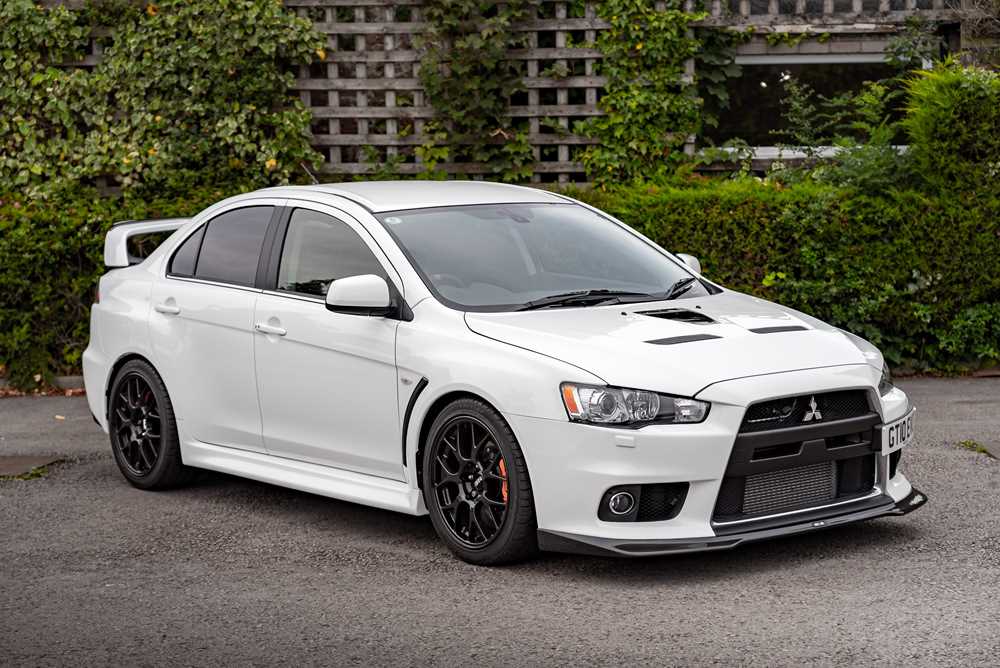 Lot 74 - 2014 Mitsubishi Lancer Evolution X FQ-440 MR