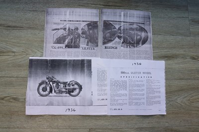 Lot 369 - 1934 Rudge Ulster Project