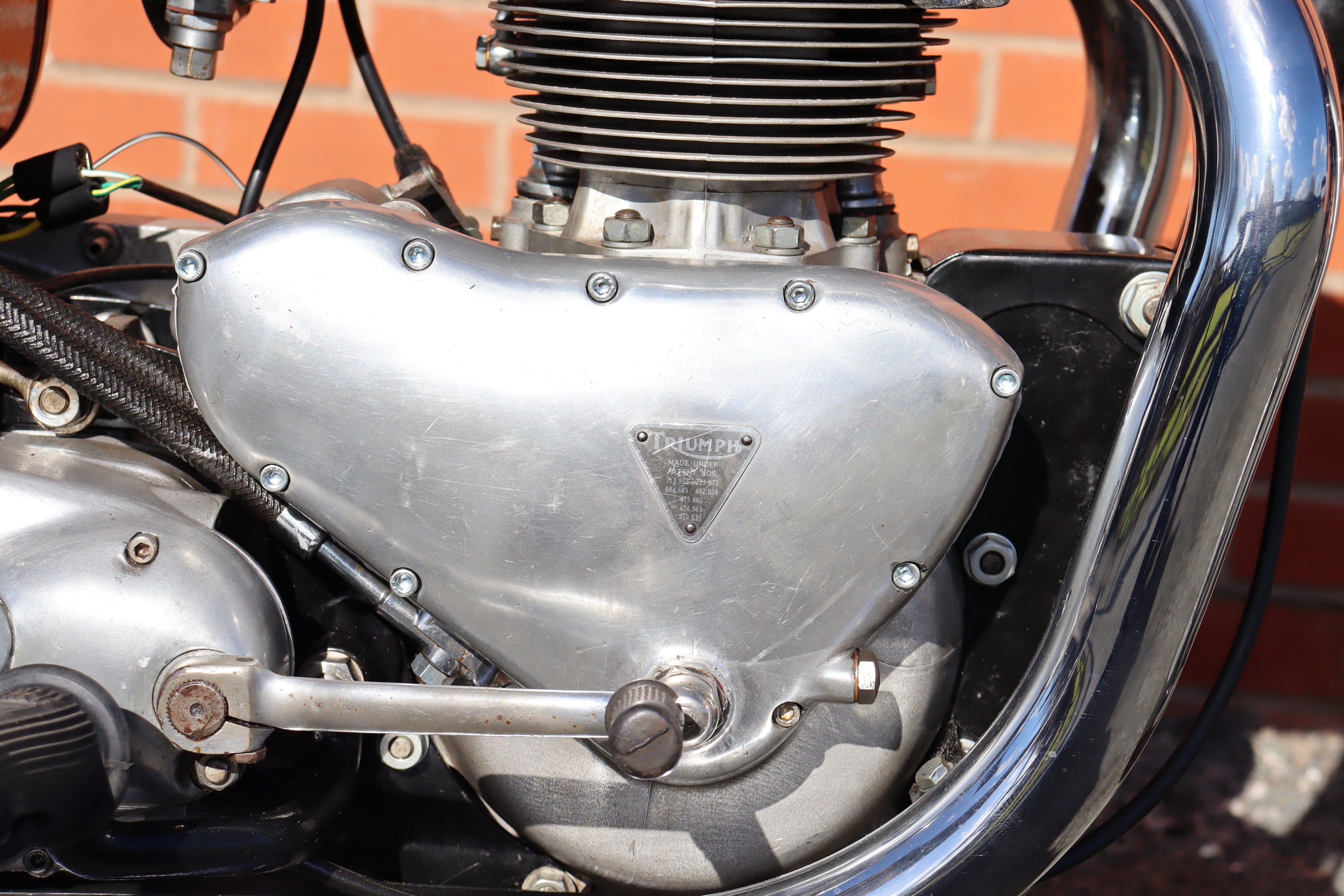 Lot 221 - 1956 Triumph T100 500cc