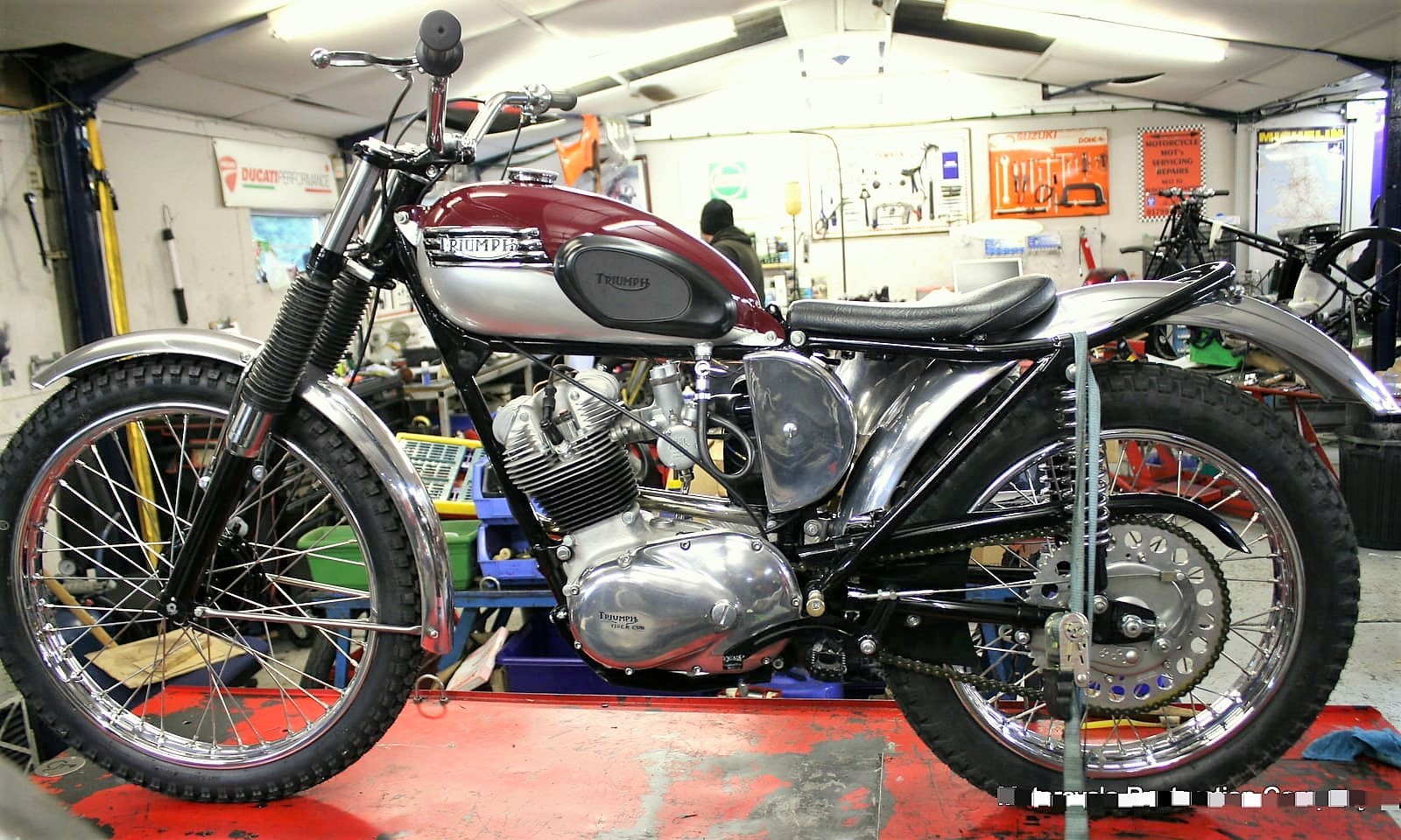 Lot 207 1962 Triumph T20 Tiger Trials Cub