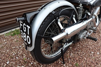 Lot 341 - 1938 Triumph Tiger 80