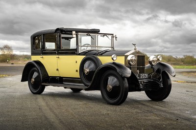Lot 7 - 1929 Rolls-Royce 20hp Sedanca De Ville