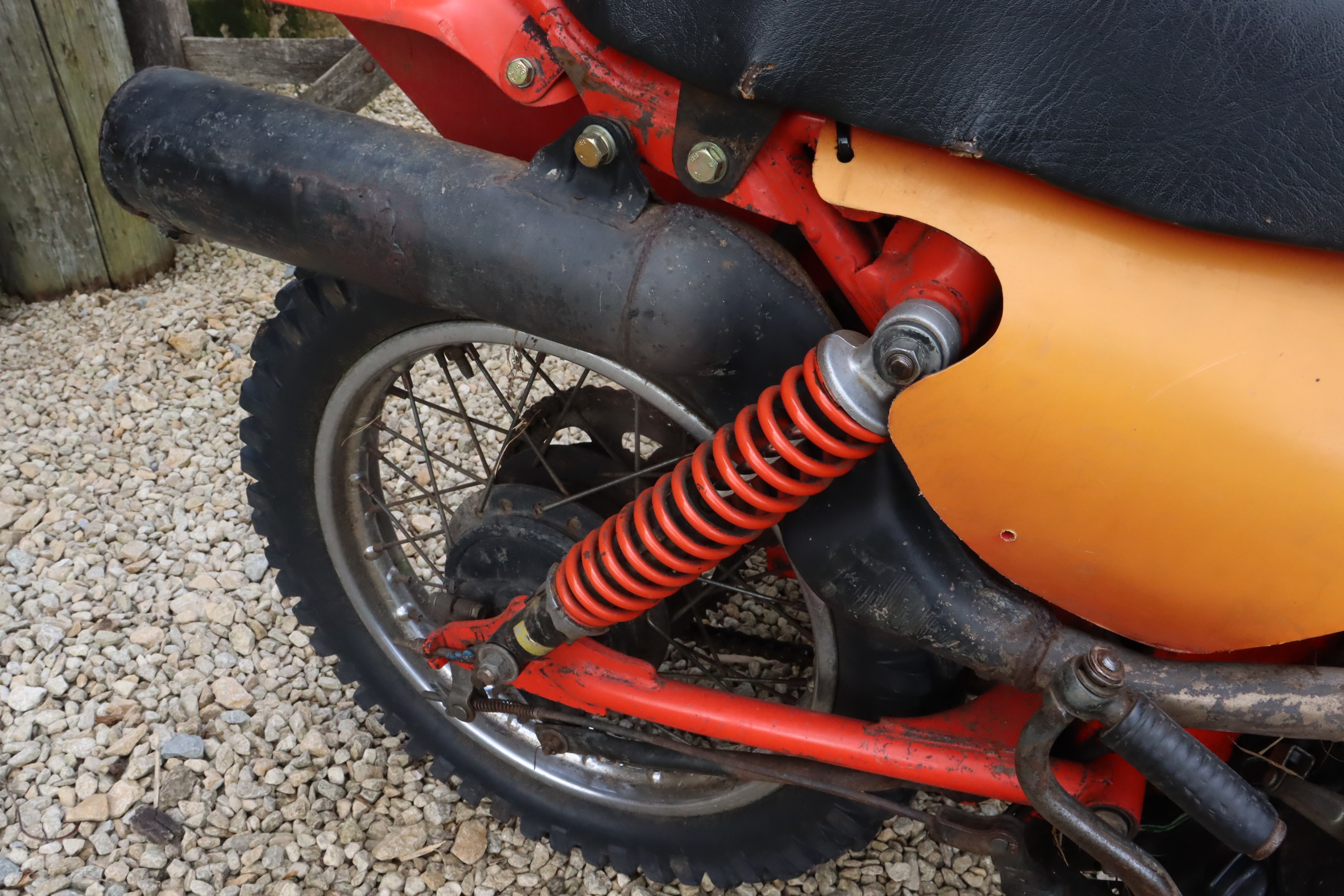 Lot 295 c.1985 Honda XR80 Sidecar