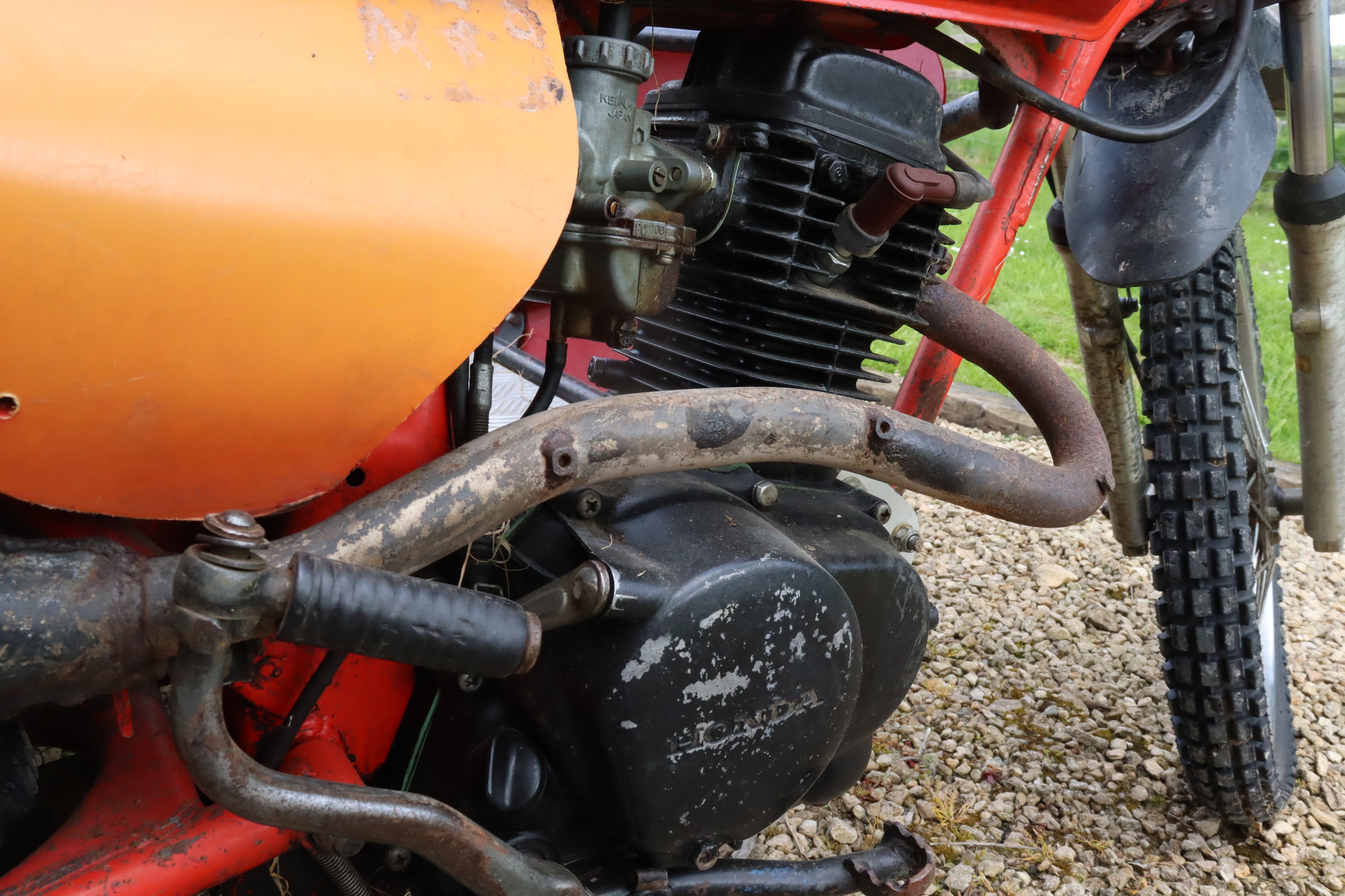 Lot 295 c.1985 Honda XR80 Sidecar