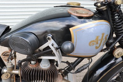 Lot 291 - 1929 AJS Model M4 Deluxe Sport