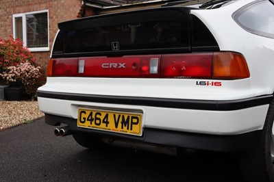 Lot 59 - 1989 Honda CRX 1.6i-16v