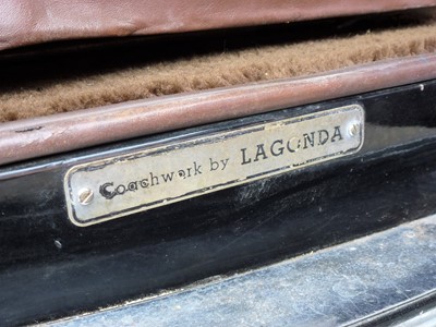 Lot 119 - 1938 Lagonda V12 Sports Saloon
