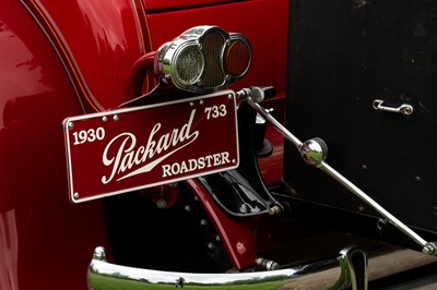 Lot 106 - 1930 Packard 7-33 Standard Eight Roadster