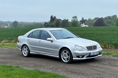 Lot 53 - 2002 Mercedes-Benz C32 AMG Saloon