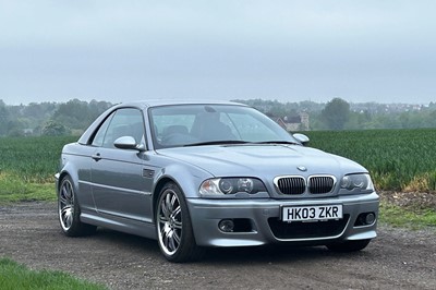 Lot 50 - 2003 BMW M3 Convertible