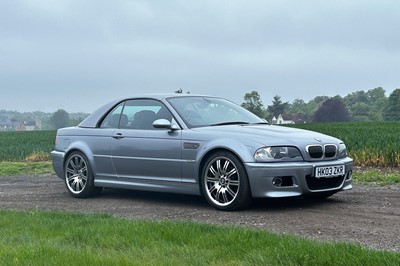 Lot 50 - 2003 BMW M3 Convertible