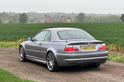 Lot 50 - 2003 BMW M3 Convertible