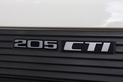 Lot 3 - 1988 Peugeot 205 CTi