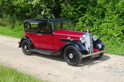 Lot 27 - 1936 Rover 10hp Six Light Saloon