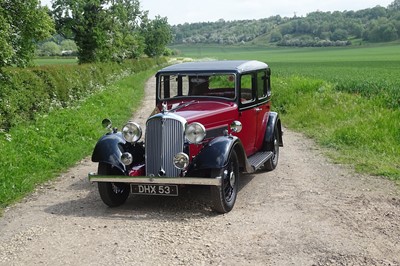 Lot 27 - 1936 Rover 10hp Six Light Saloon