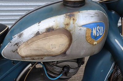 Lot 286 - 1965 NSU 250 Supermax