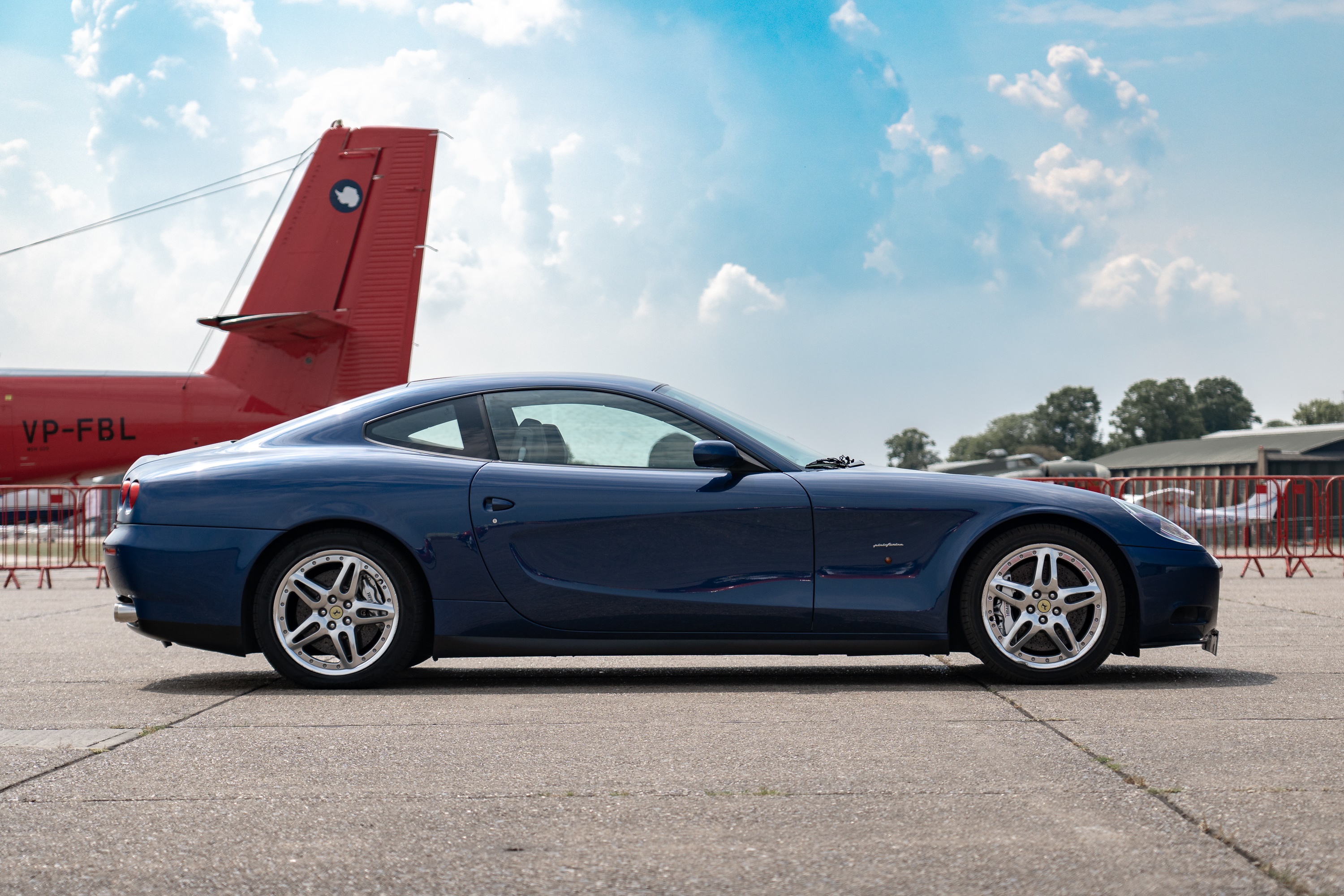 Ferrari 612 Scaglietti 2006 27,900 miles Tour de France Blue with Ferrari 612 Scaglietti 2006 27,900 miles Tour de France Blue with