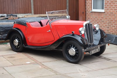 Lot 98 - 1937 Morris 8 Tourer