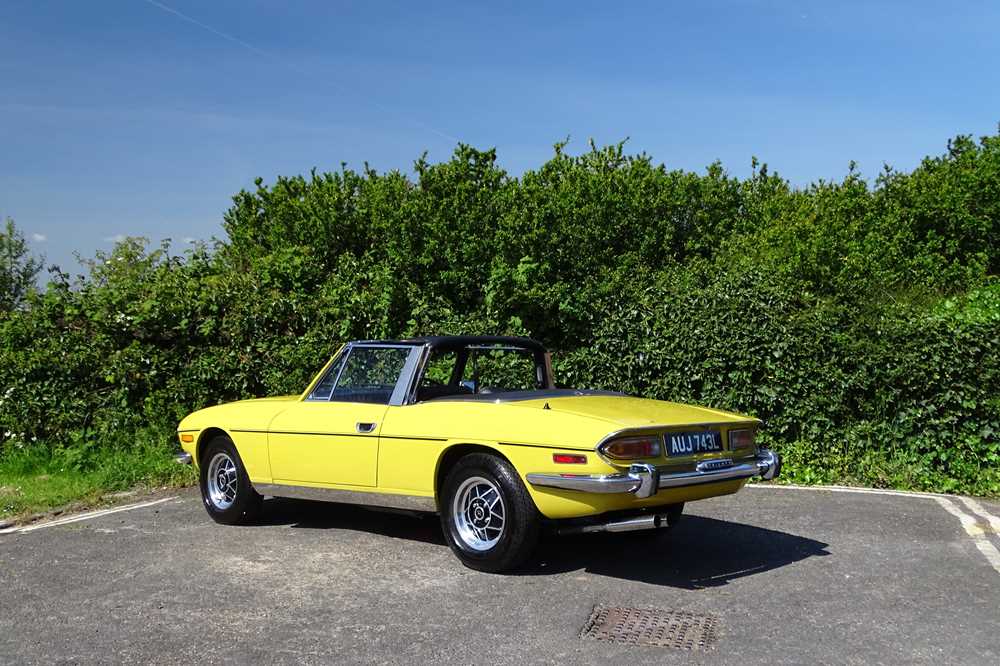 Lot 9 - 1972 Triumph Stag